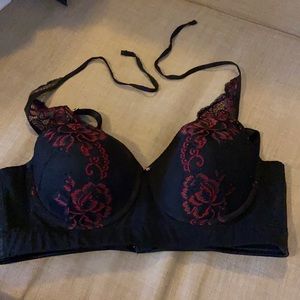 Ashley Graham Phenomenon Lace and Mesh Halter!